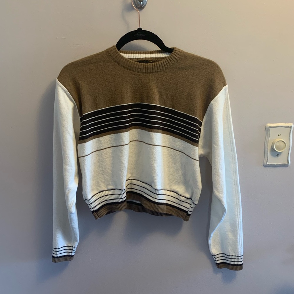 Cropped vintage sweater